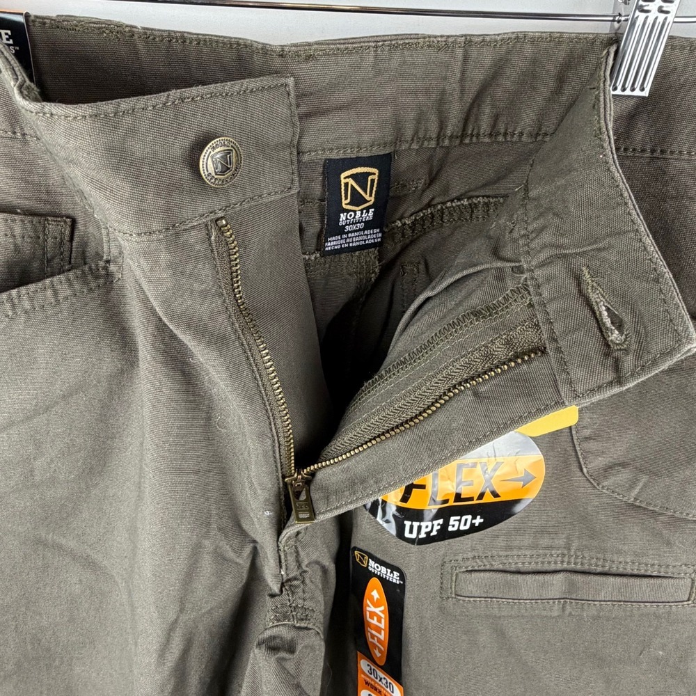 Noble Outfitters Men's Flex Canvas Work Pants Tundra 30x30 Gorpcore Utility - Picture 15 of 16